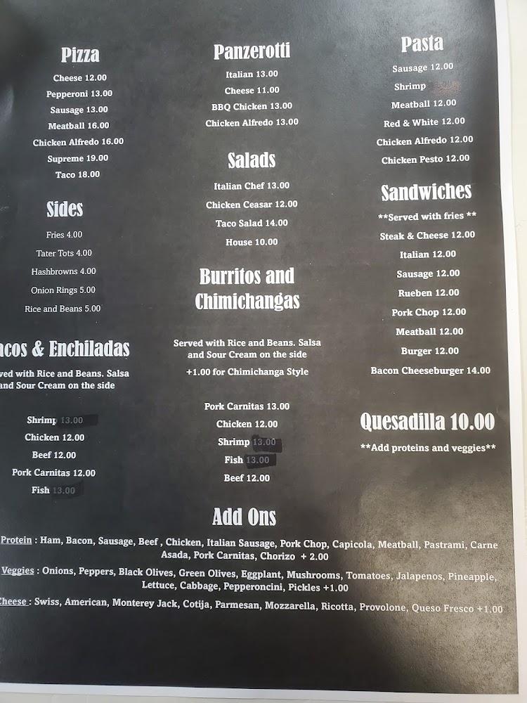 La Mia Cucina Cafe & Bakery Mexi-Italian Cuisine Menu image 4